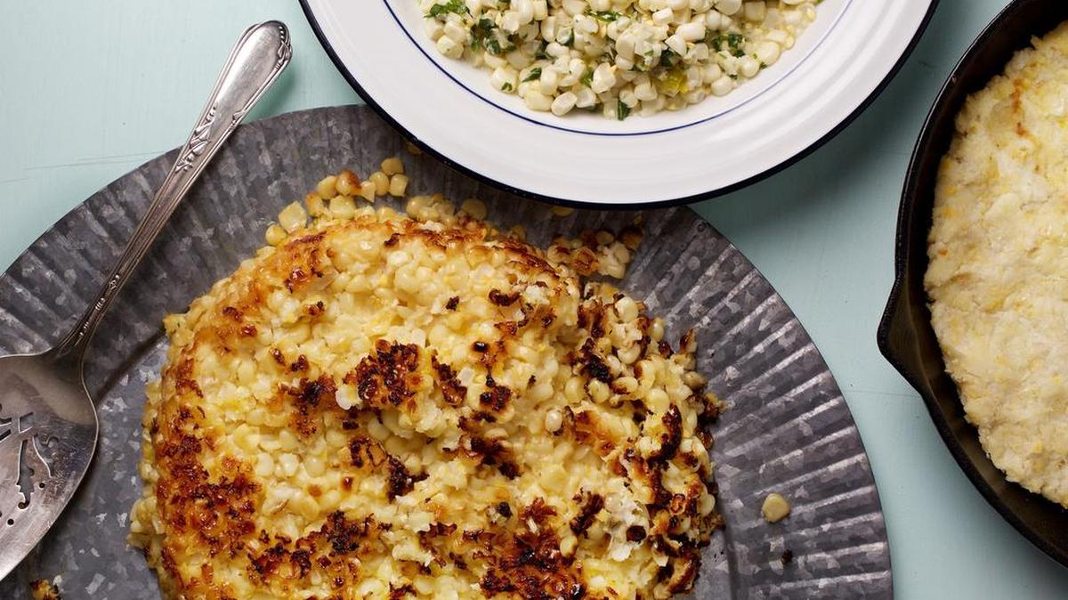 Crispy, smoky skillet corn.