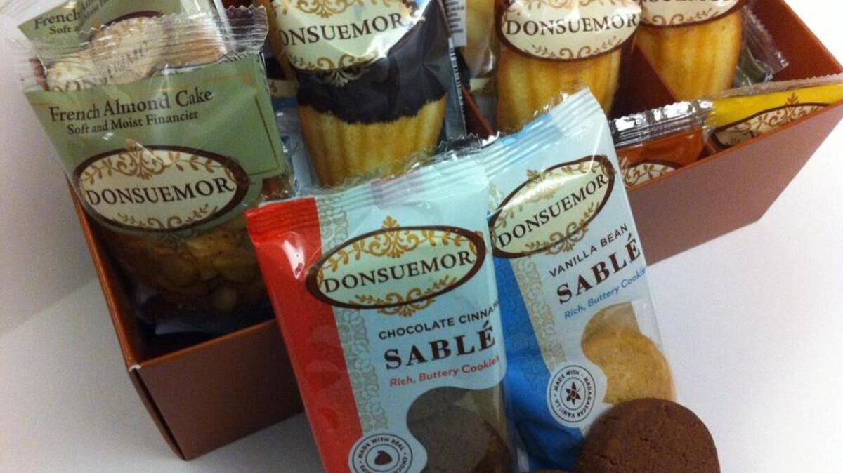 The new sablé shortbread cookie joins the classic madeleine from the Donsuemor company.