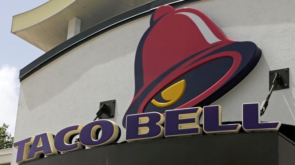 A "drunk and hungry" man was arrested on suspicion of commercial burglary after he allegedly broke into a Taco Bell and ate Doritos taco shells.