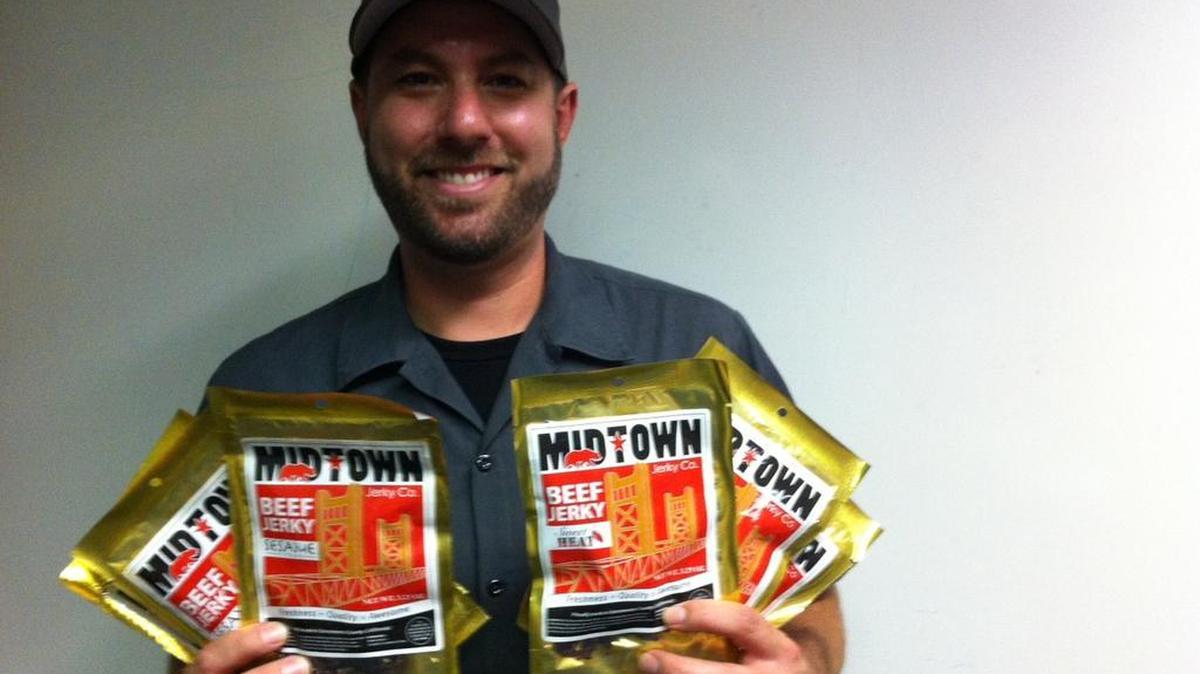 
“I’m not trying to create a new jerky product, but a better one,” said Ryan Dye, founder of Midtown Jerky Co. of Sacramento.
