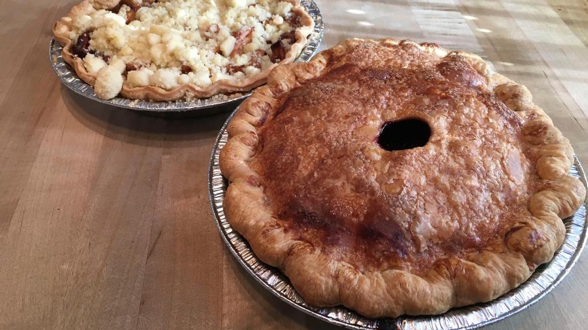 Marionberry pie from Bennett’s Bakery.