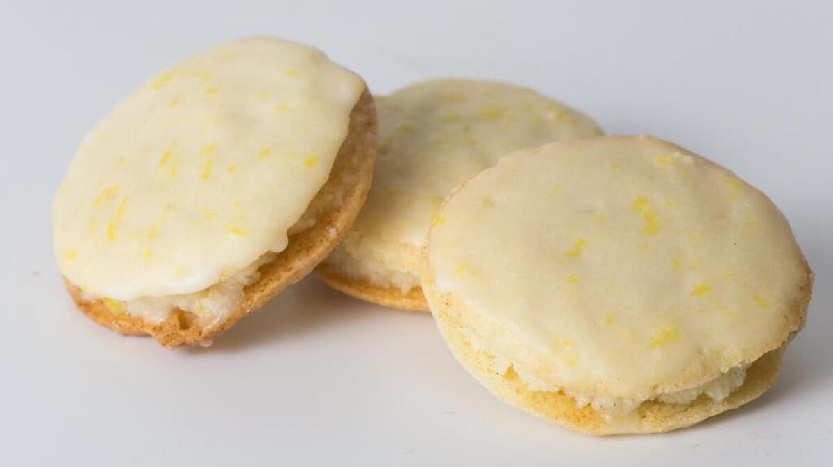 Lemon ricotta buttercream sandwich cookies
