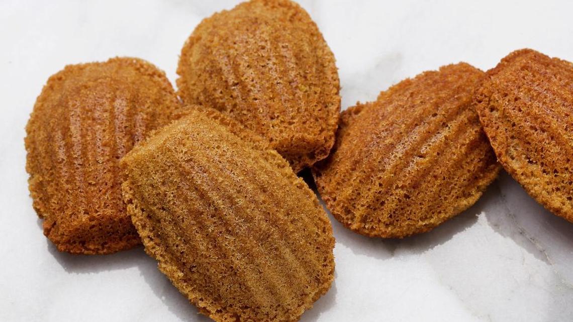 Dorie Greenspan’s cappuccino madeleines