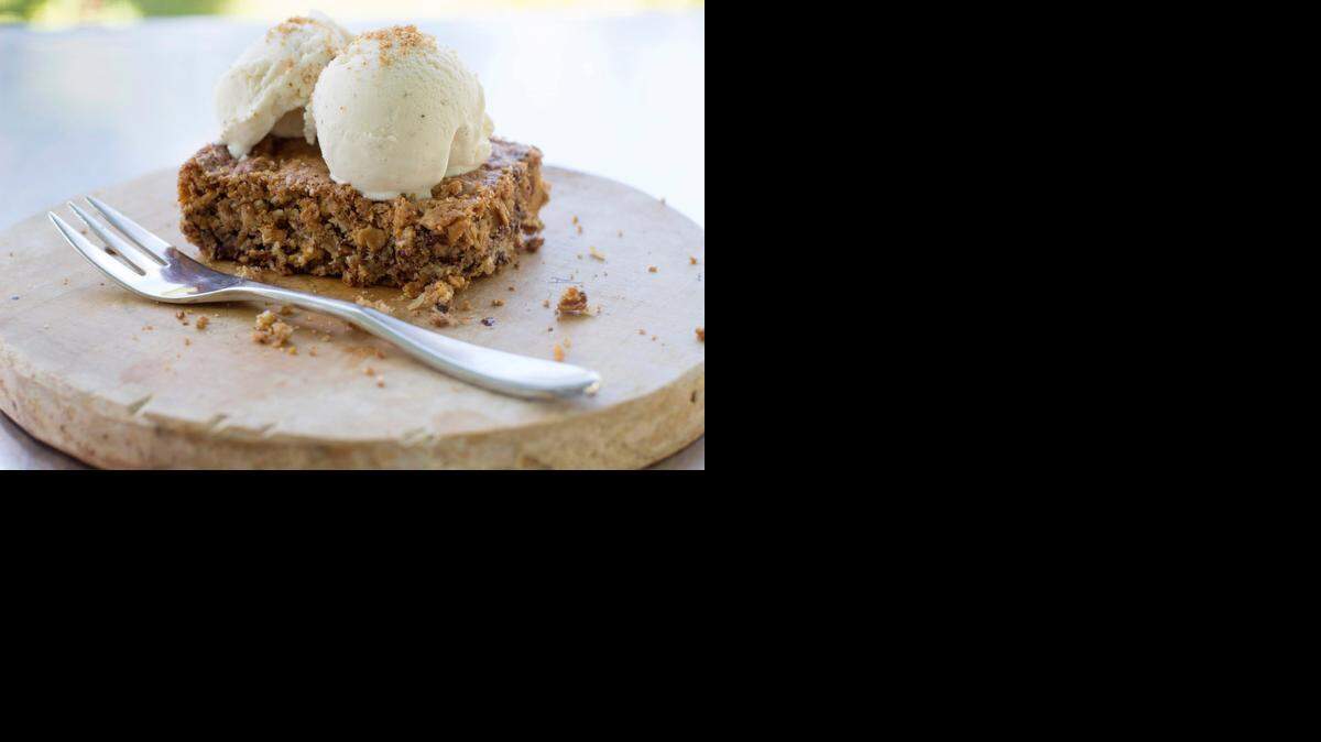 
This granola cake is from Dorie Greenspan and is included in her new cookbook, “Baking Chez Moi.”
