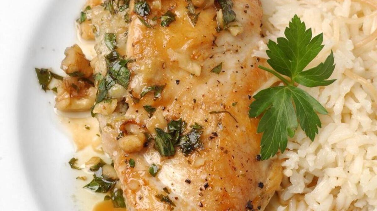 Chicken breasts with cheese make a great tasting and elegant dish for a dinner party.