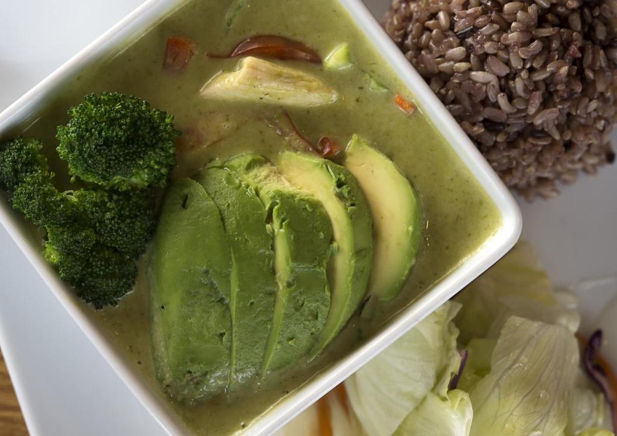 Avocado curry at Thai Farm House in Sacramento on Jan. 2, 2018.