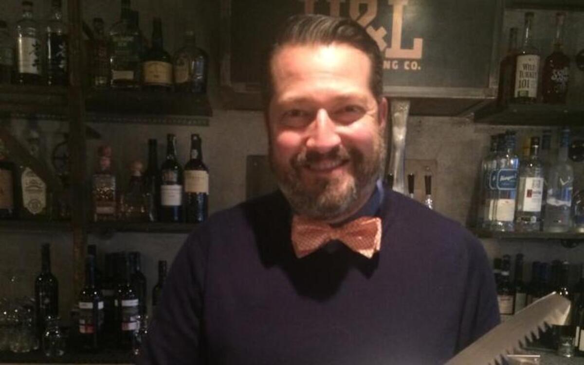 Chris Tucker, beverage director for Hook & Ladder and The Golden Bear.
