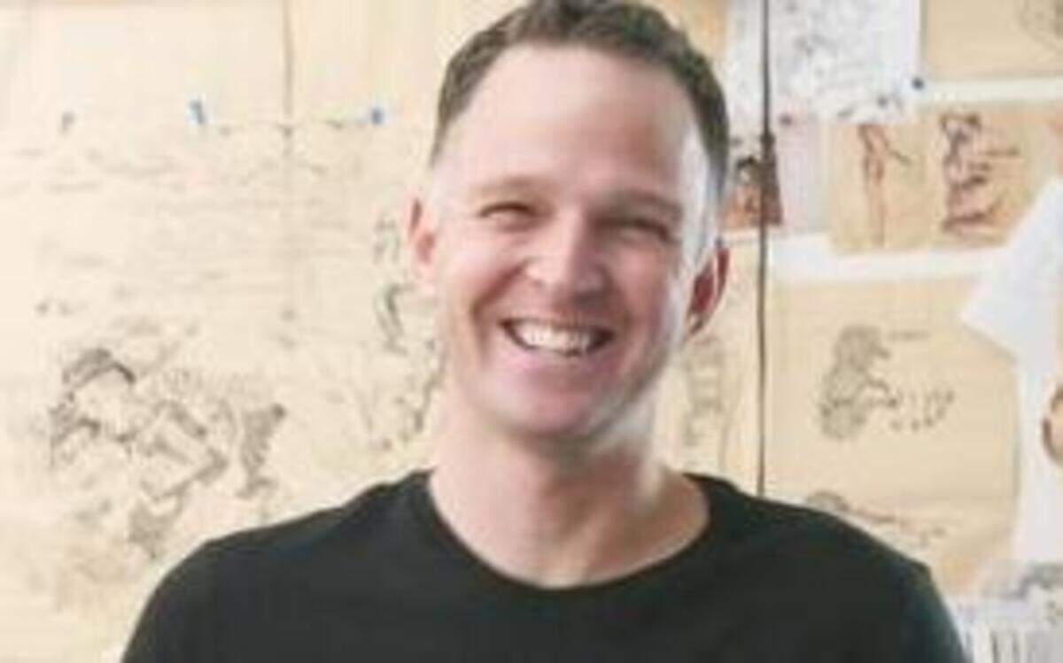 
Ryan Seng, bartender at Grange and a longtime painter, pictured in his studio.
