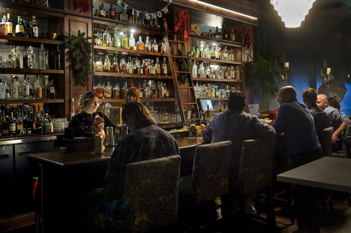 Ten Ten Room has an intimate, clubby vibe.