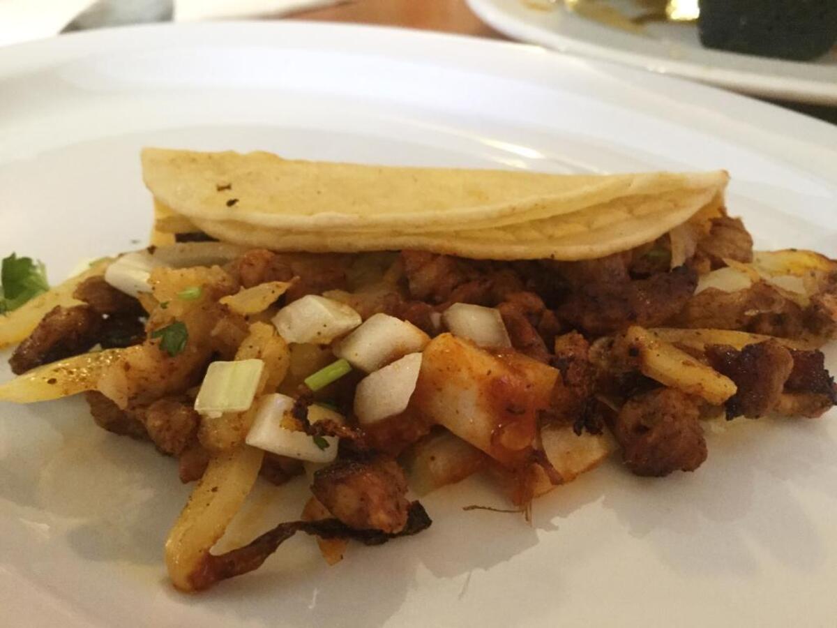 Al pastor taco from Lalo’s
