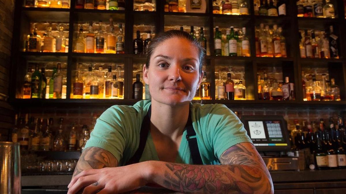 Allyson Harvie at Block Butcher Bar in Sacramento on Thursday, December 31, 2015.
