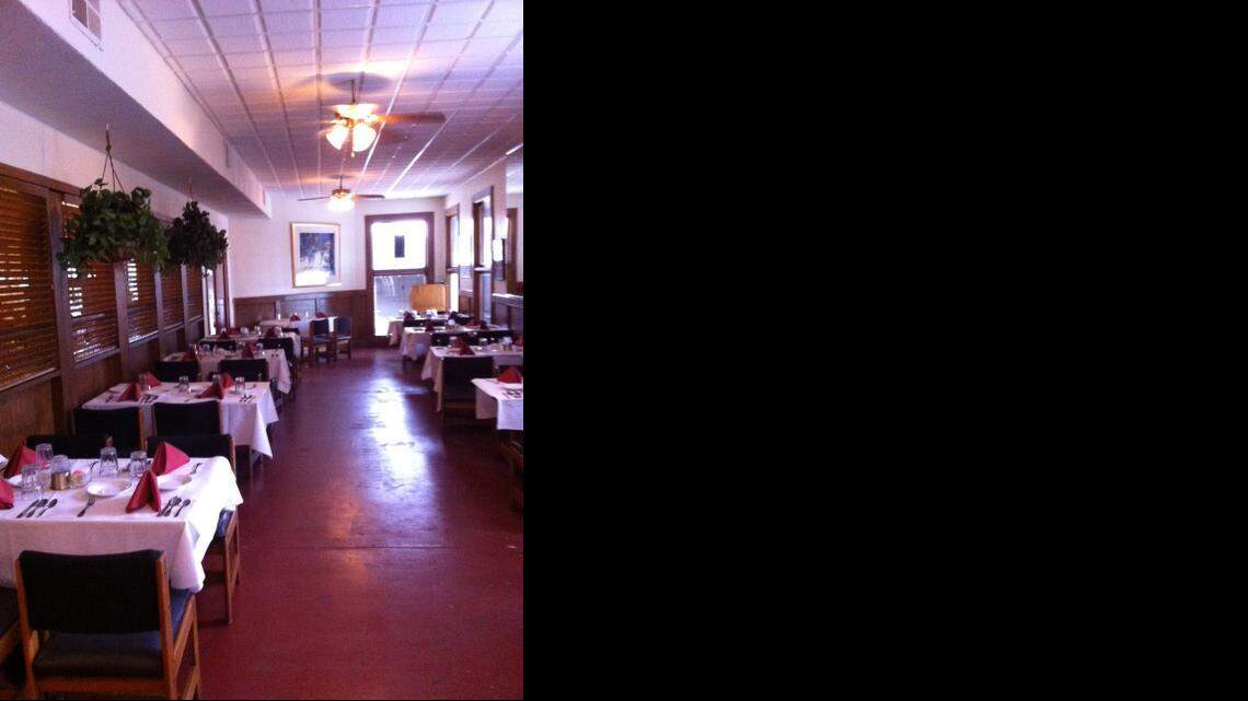
The “refreshed” Buggy Whip restaurant has new paint, a new ceiling and a new concrete floor. 
