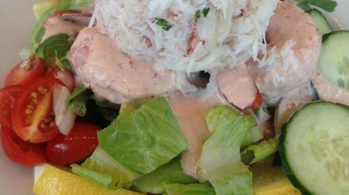 The crab and prawn Louie is a star at the Rotunda.