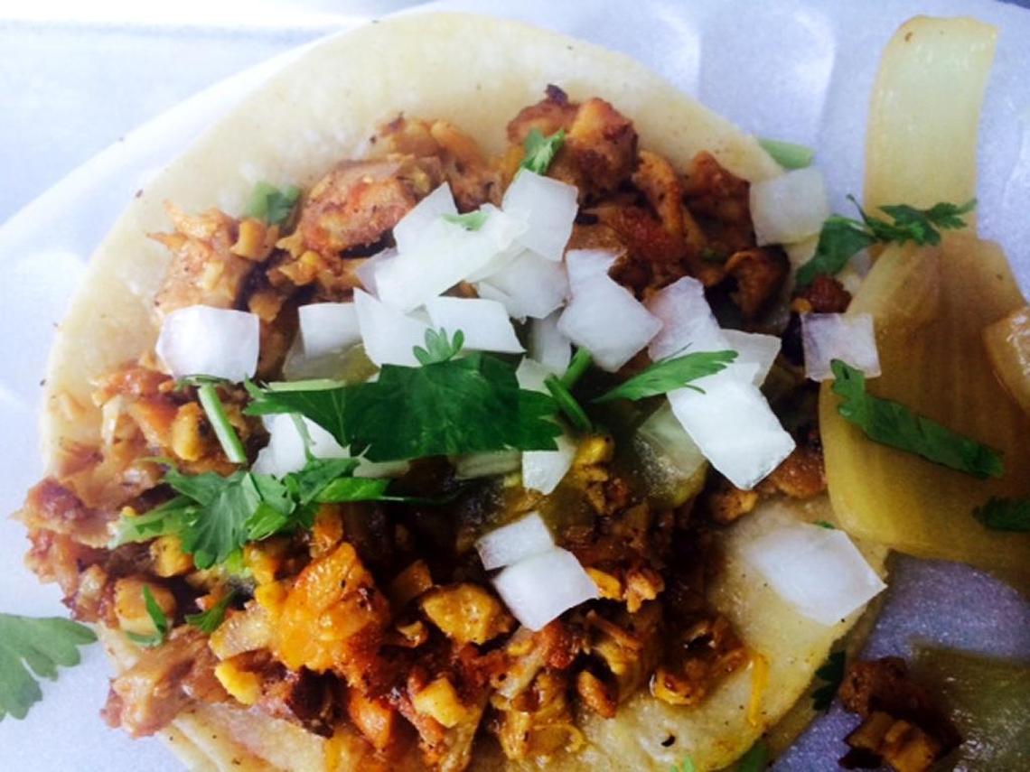 Chicken taco from La Piedad