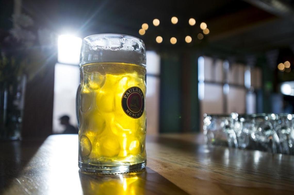 Liters of beer at Oakhaus.