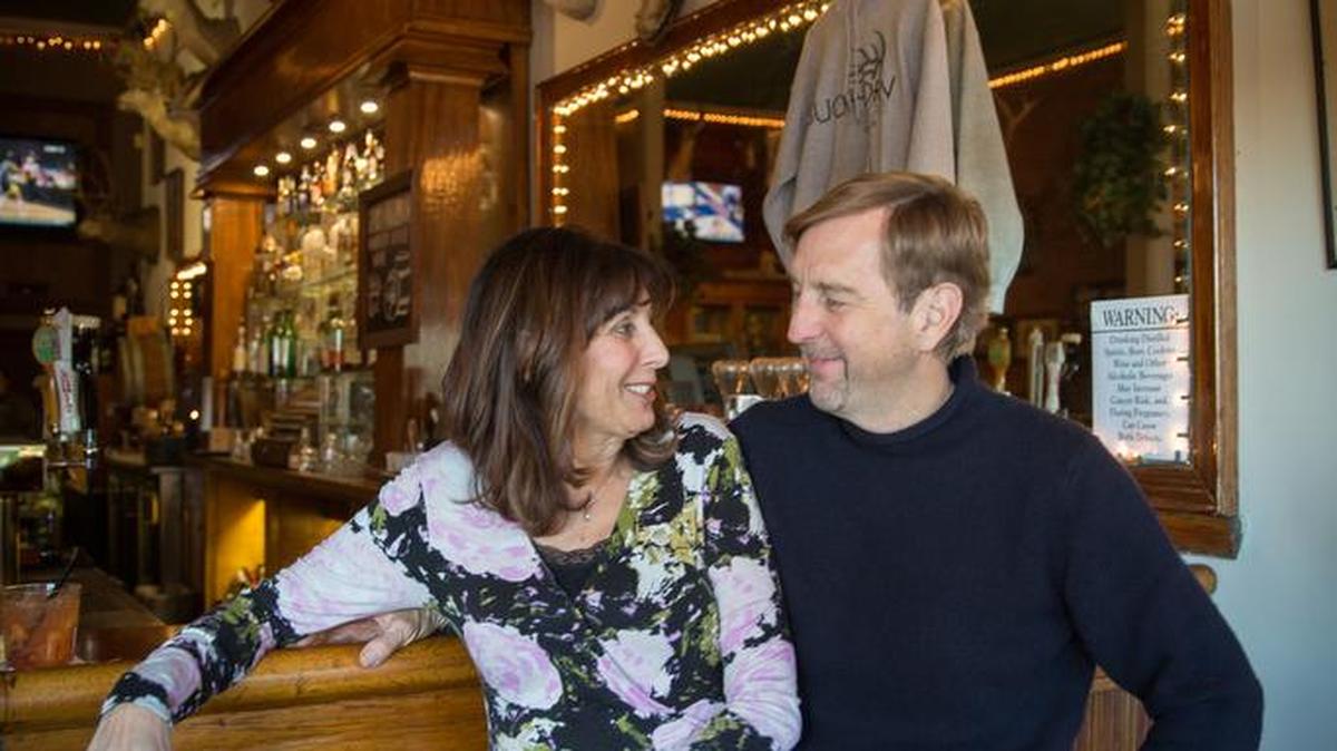 John Pickerel operates the Buckhorn Steakhouse in Winters with his wife Melanie Bajakian.