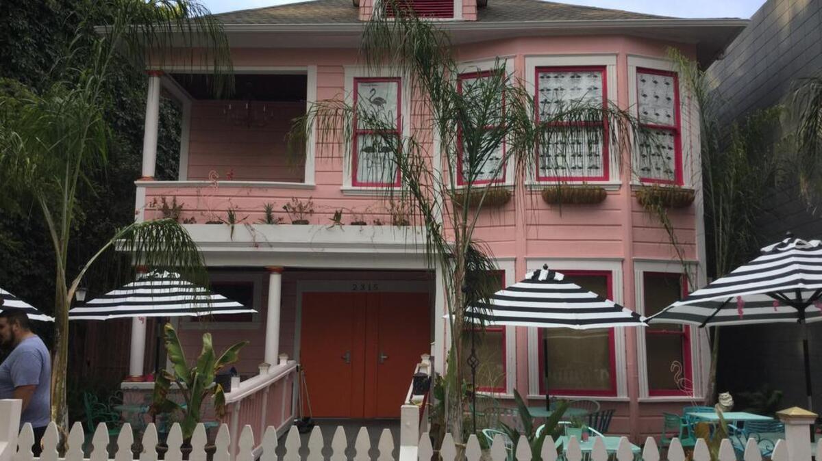 Flamingo House Social Club in midtown Sacramento