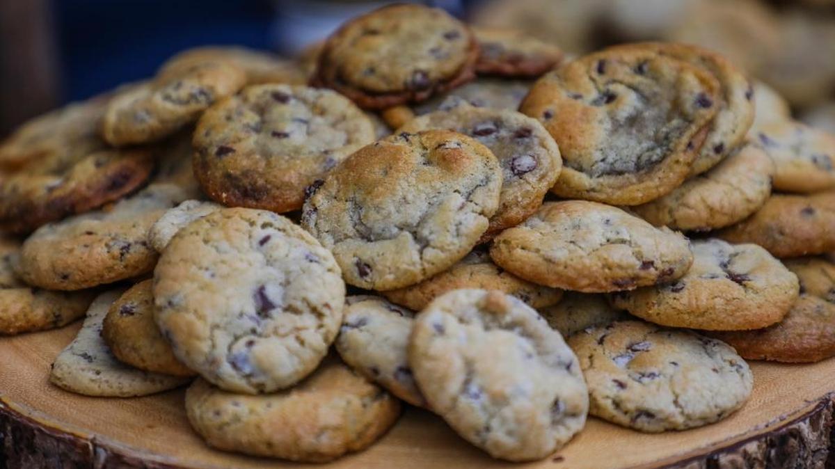 Cookies from during the annual World’s Best Chocolate Chip Cookie Competition in Beaver Creek, Colo.