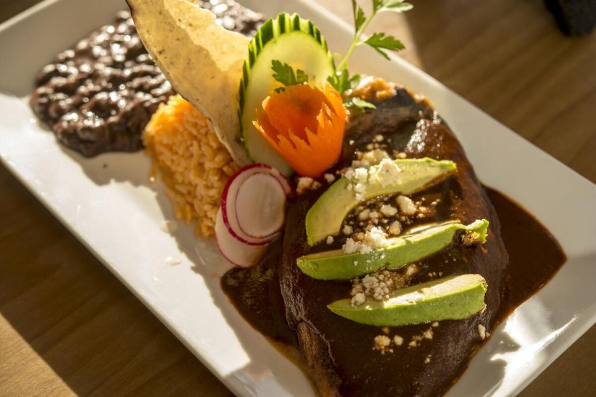 Chili rellleno at Mezcalito Oaxacan Cuisine.