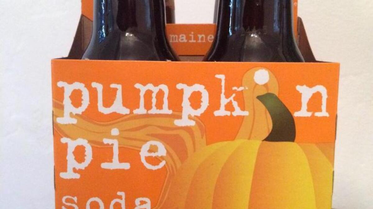 
Maine Root pumpkin pie soda
