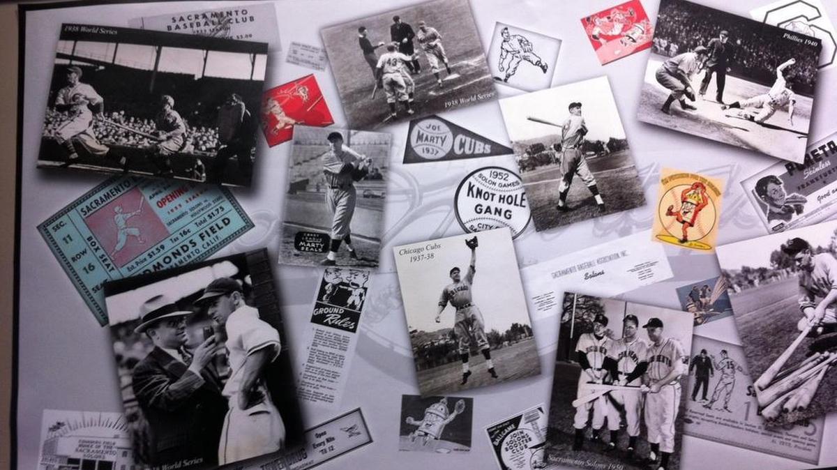 Memorabilia at Joe Marty’s