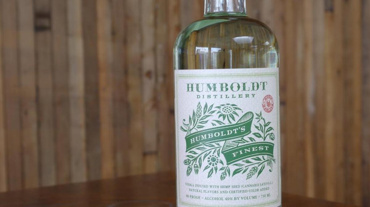 Humboldt Distillery’s “Humboldt’s Finest” vodka