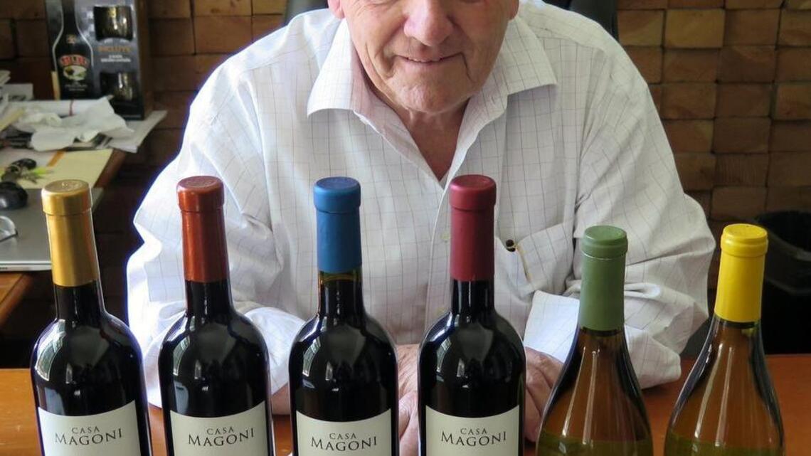 After half a century, Camillo Magoni still looks for his legacy wine