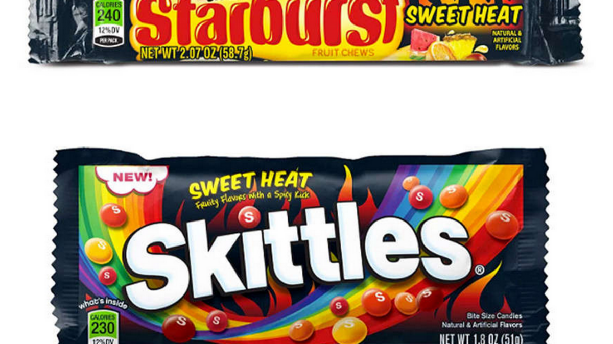 Mars Inc. plans to release Skittles Sweet Heat and Starburst Sweet Heat in December.