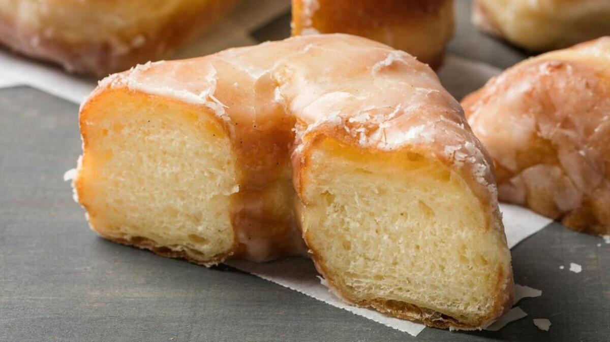 Texture is everything, and this doughnut has just the right chew to it.