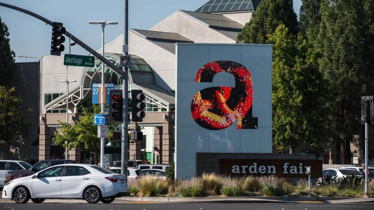A fight broke out near the Arden Fair Mall Saturday night, but was quickly broken up.