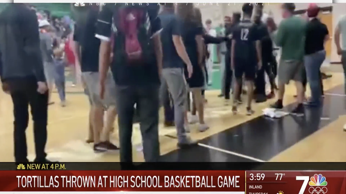 The Coronado Unified School District Board voted to fire Coronado High’s basketball coach J.D. Laaperi after tortillas were thrown at Orange Glen High players.