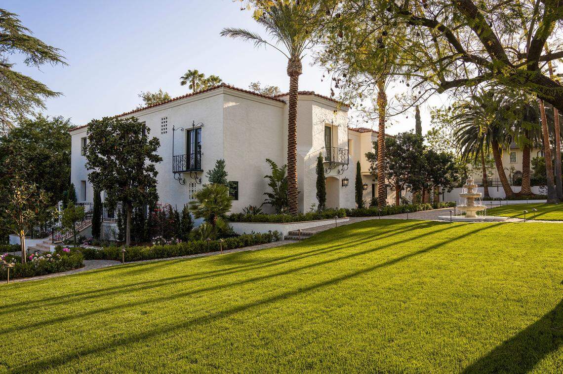 The house sits on a 0.74-acre lot.