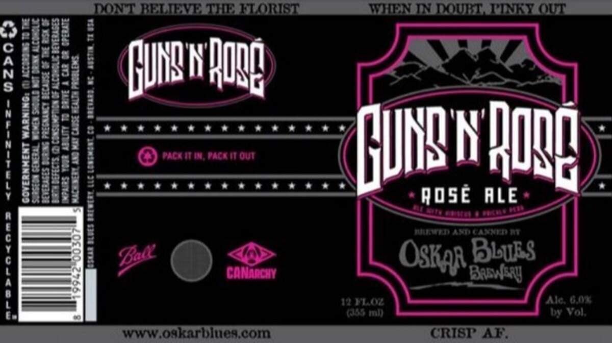 A Colorado brewery’s Guns ‘N’ Rose ale infringes on the trademarks of rockers Guns N’ Roses, a lawsuit filed by the band says. The suit also seeks to stop Oskar Blues Brewery from selling related merchandise.
