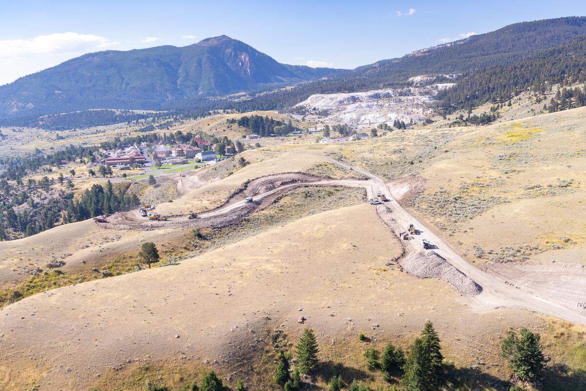 Old Gradiner Road improvements since Sept 1.