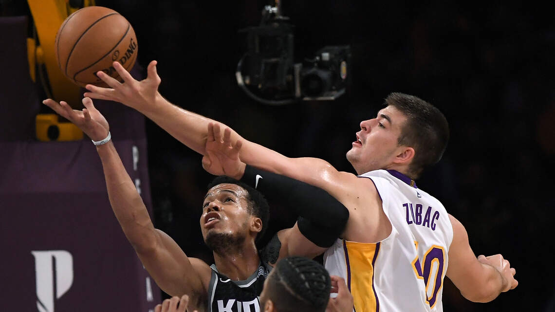 Buddy Hield helps Kings sneak past Lakers in low-scoring affair at Staples Center