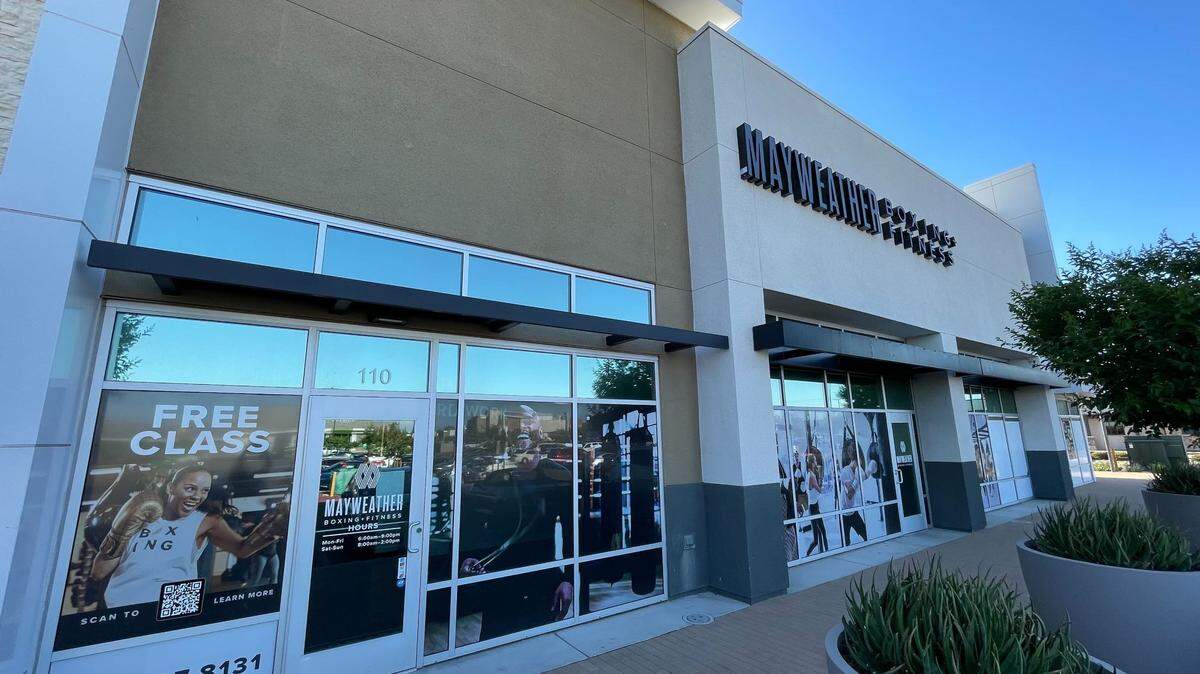 Mayweather Boxing and Fitness in Elk Grove, seen Thursday, recently closed permanently. Its Delta Shores location also closed.