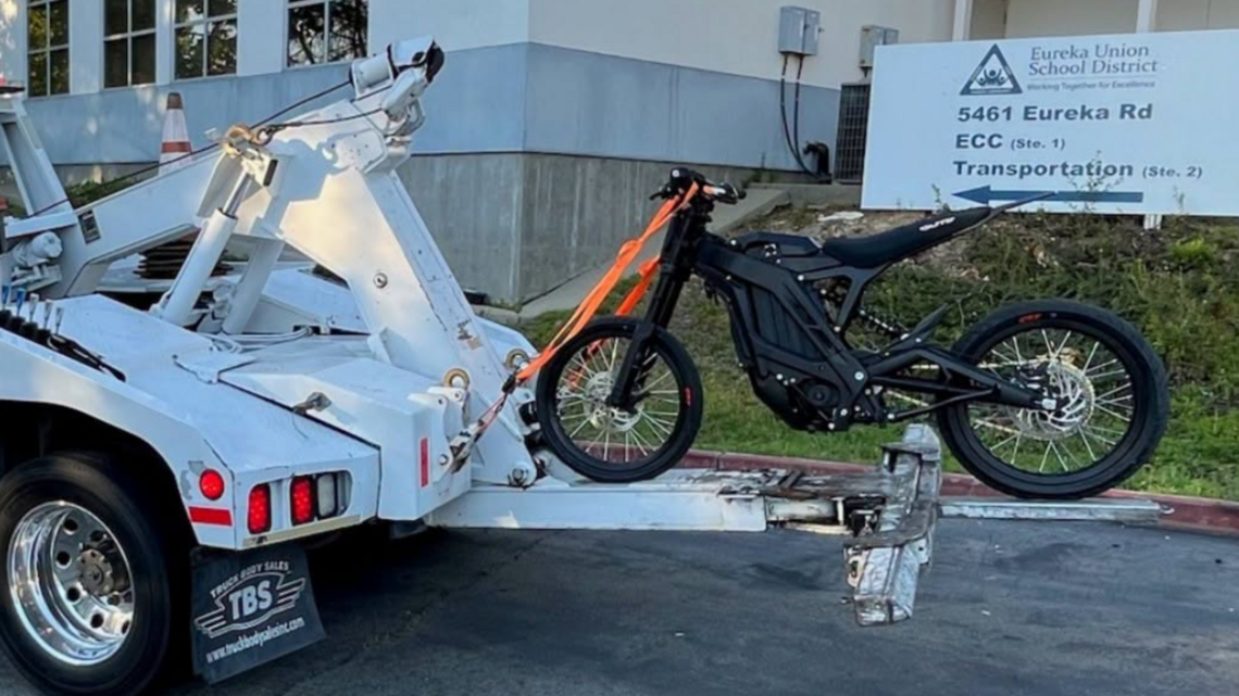 Teen cited for recklessly driving e-moto over 40 mph on Granite Bay sidewalk