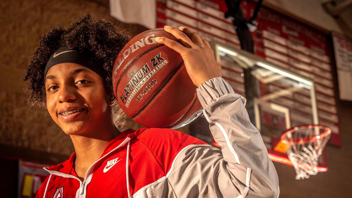 The Bee’s All-Metro girls basketball Player of the Year for 2019 is Jzaniya Harriel, a sophomore from Antelope High school.
