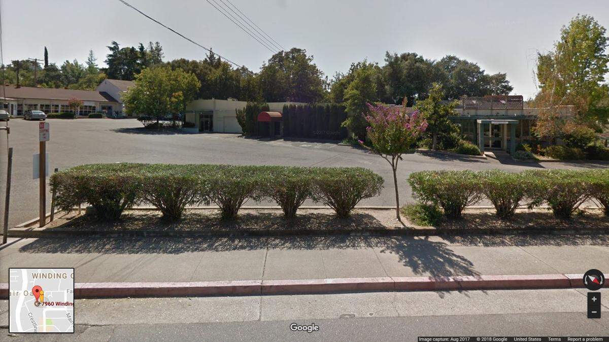 Former site of Russ Monroe's Cremation and Burial Services, 7960 Winding Way, Fair Oaks.