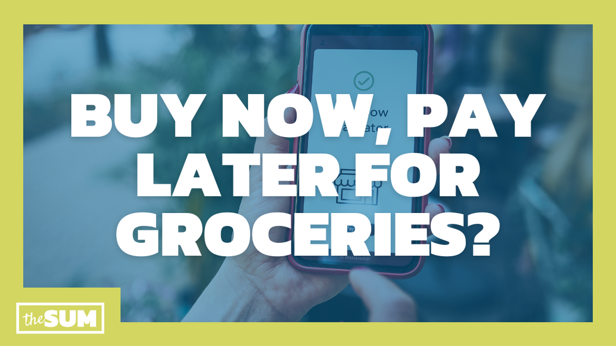 Buy now, pay later for groceries?