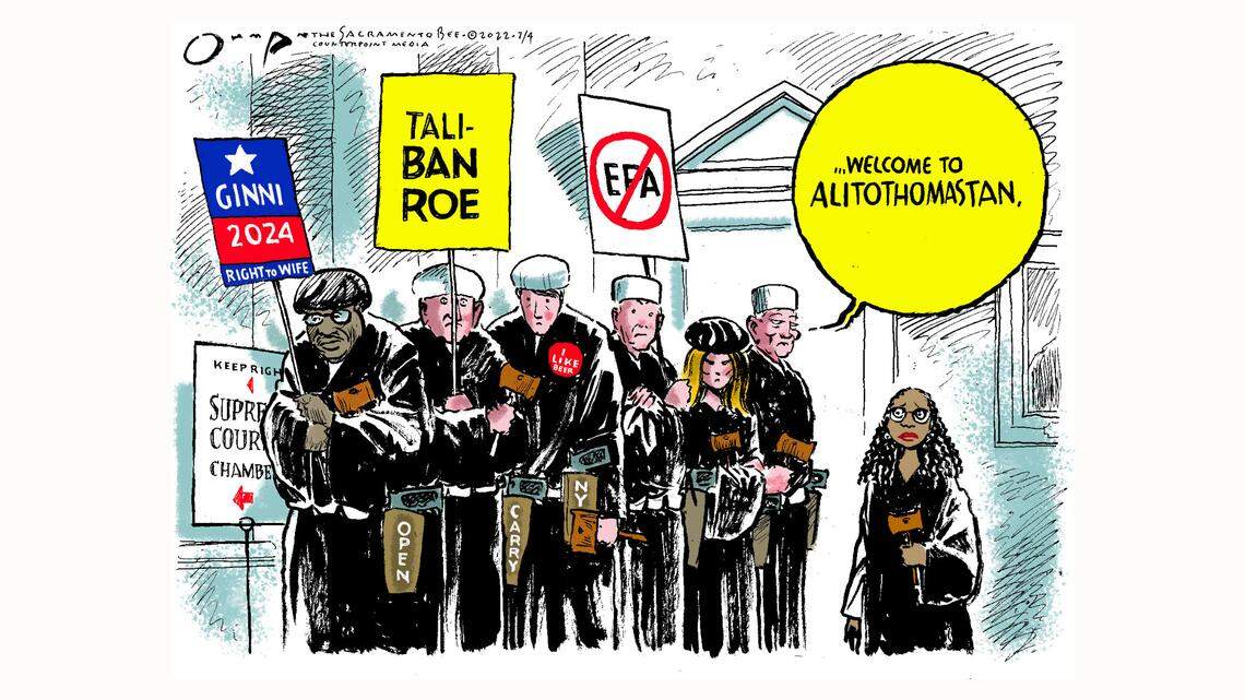 Jack Ohman: Welcome Justice Jackson!