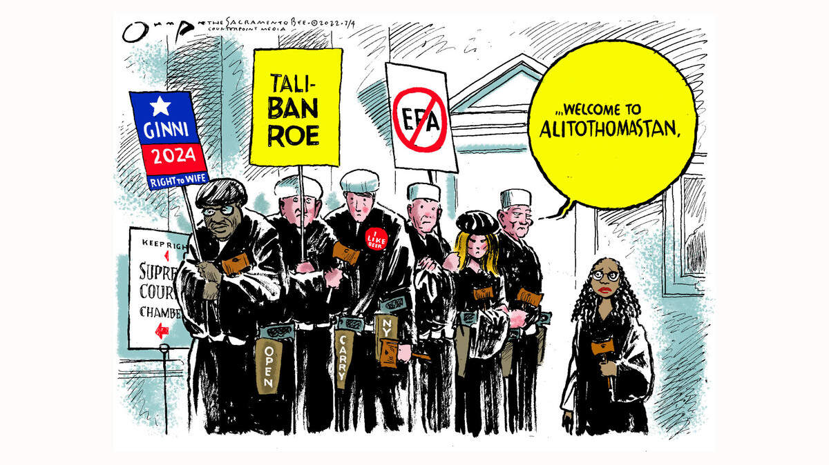 Jack Ohman: Welcome Justice Jackson!