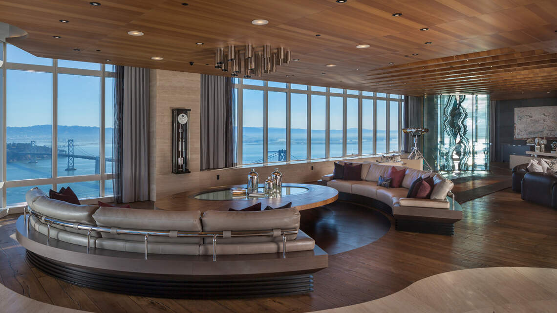 Curated visual reference: Picture Idea: San Francisco Penthouse With Golden Gate Bridge Views For Sale