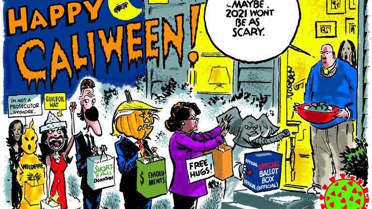 McClatchy editorial cartoons for the week of Oct. 19, 2020