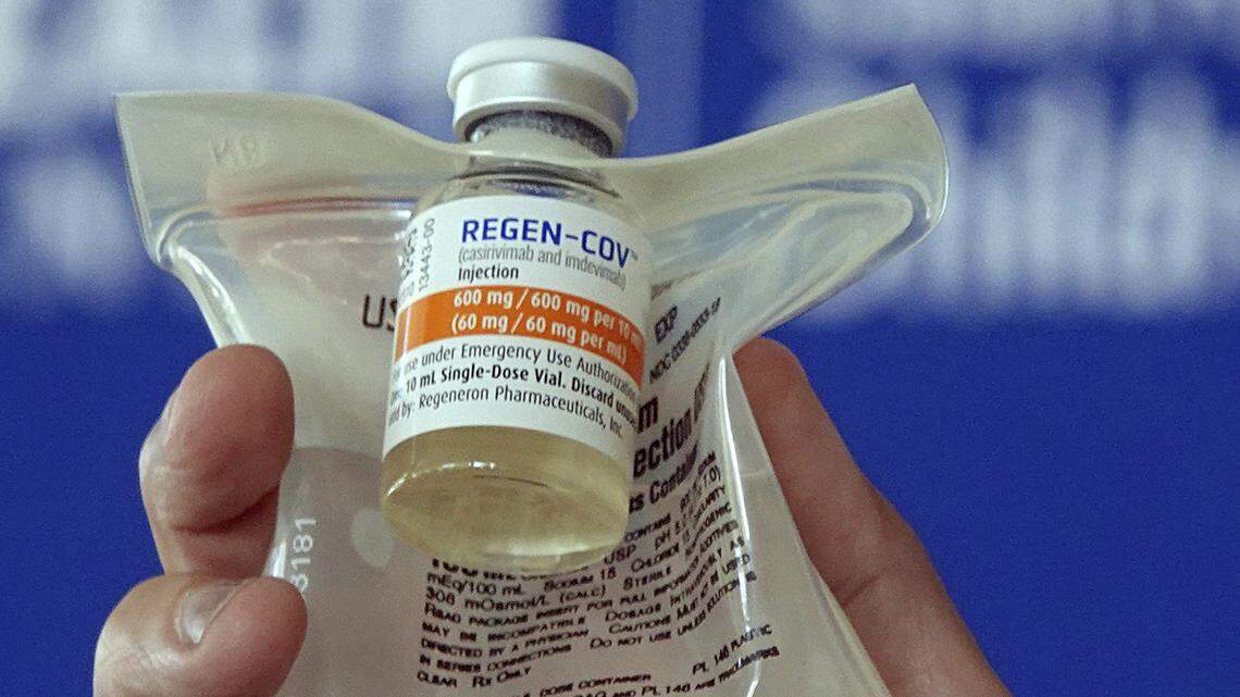 The Food and Drug Administration has limited the use of two monoclonal antibody treatments by Regeneron and Eli Lilly to treat a positive COVID-19 infection.