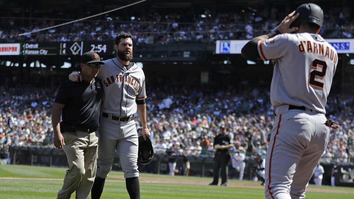Giants’ rally falls short against Mariners. Why they’re awaiting word on Brandon Belt