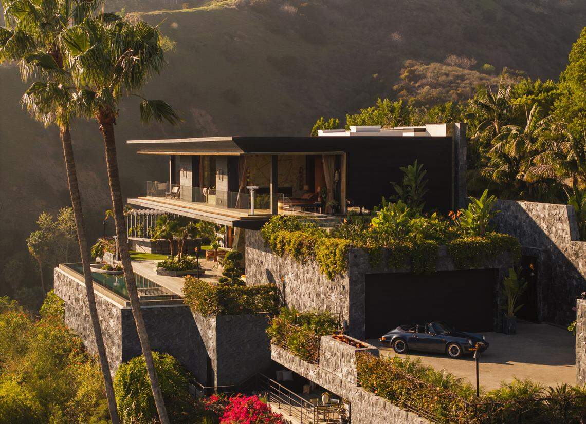 The 13,000-square-foot residence is listed for $34.995 million in Los Angeles.