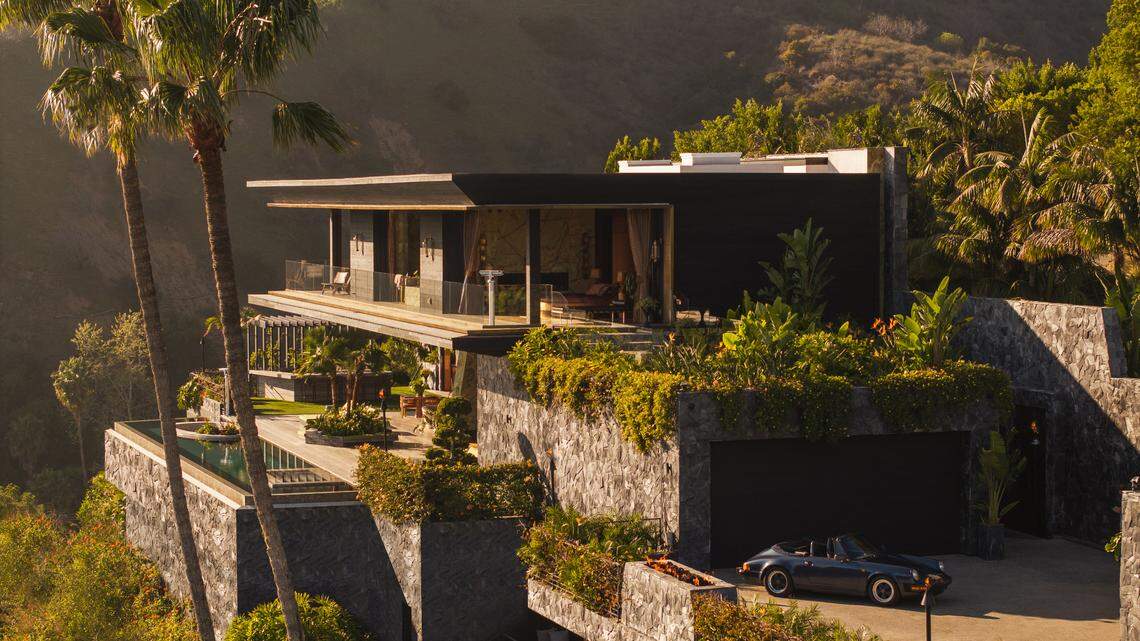 The 13,000-square-foot residence is listed for $34.995 million in Los Angeles.