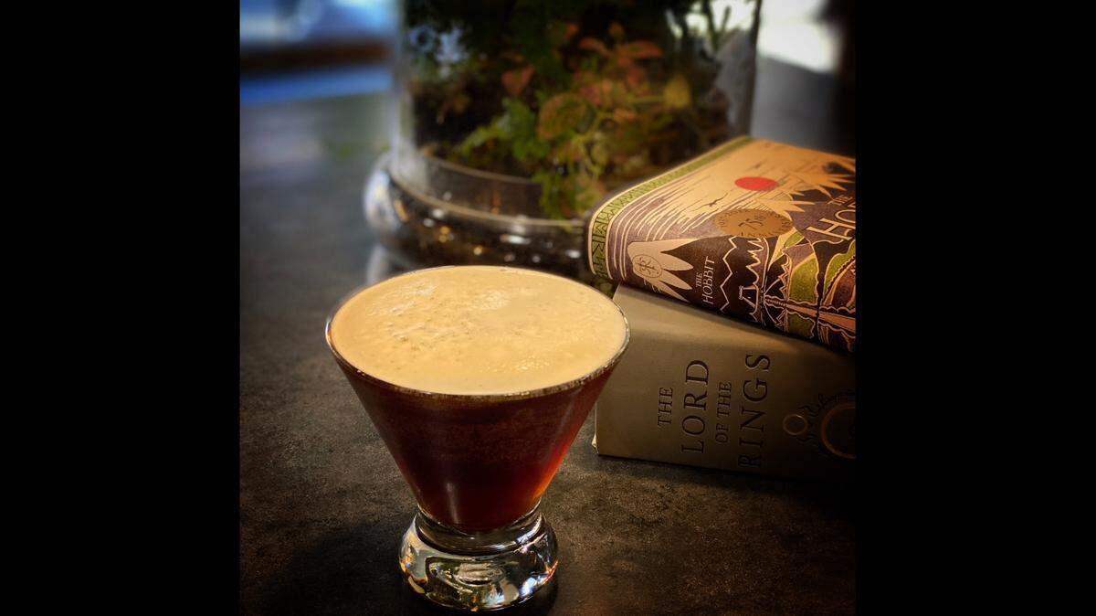 There & Back Again’s espresso drinks like the Shakerato, pictured here, are made with Reno-based Old World Coffee Lab products.