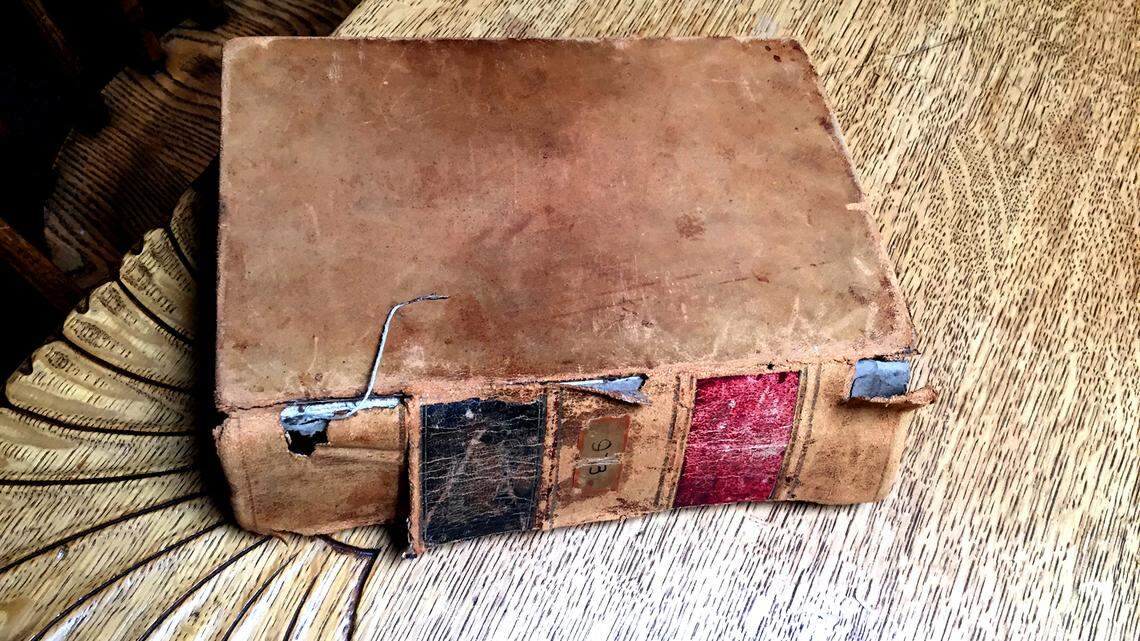 A history book due in 1927 was returned to a California library.